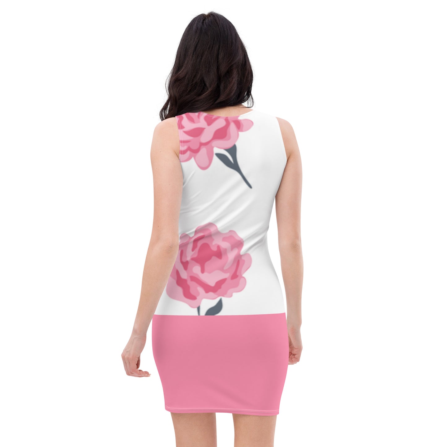 Vestido  Floral Rosado