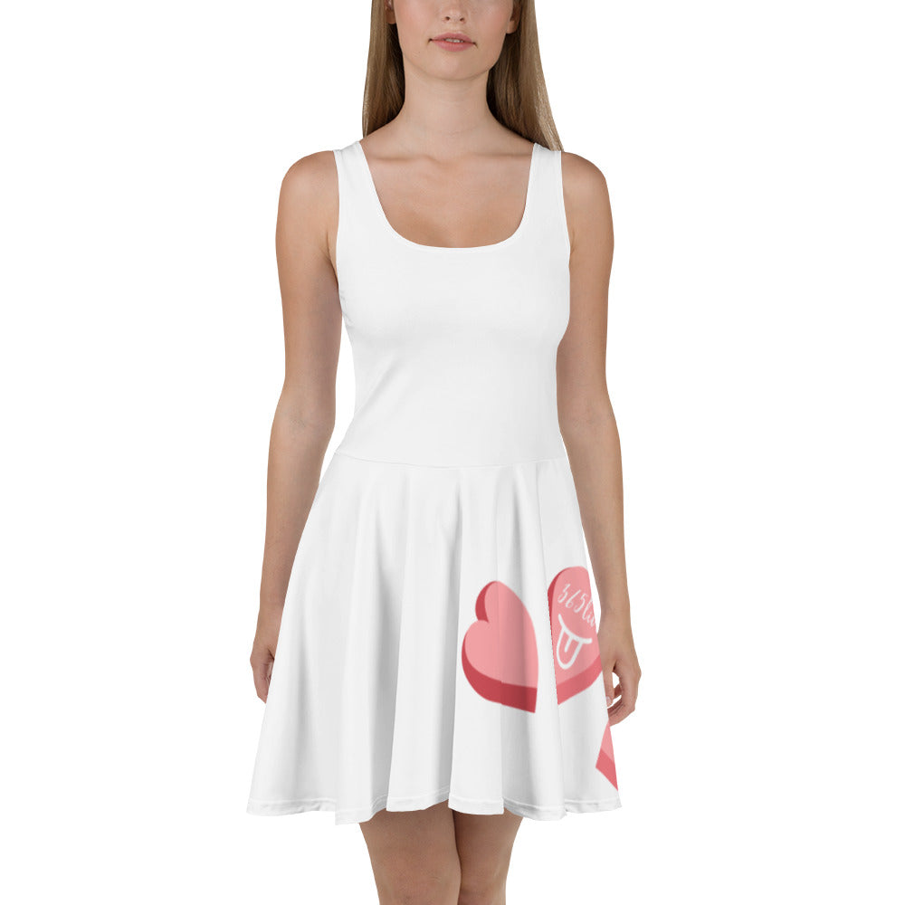 Vestido Blanco Corazones 365 Live