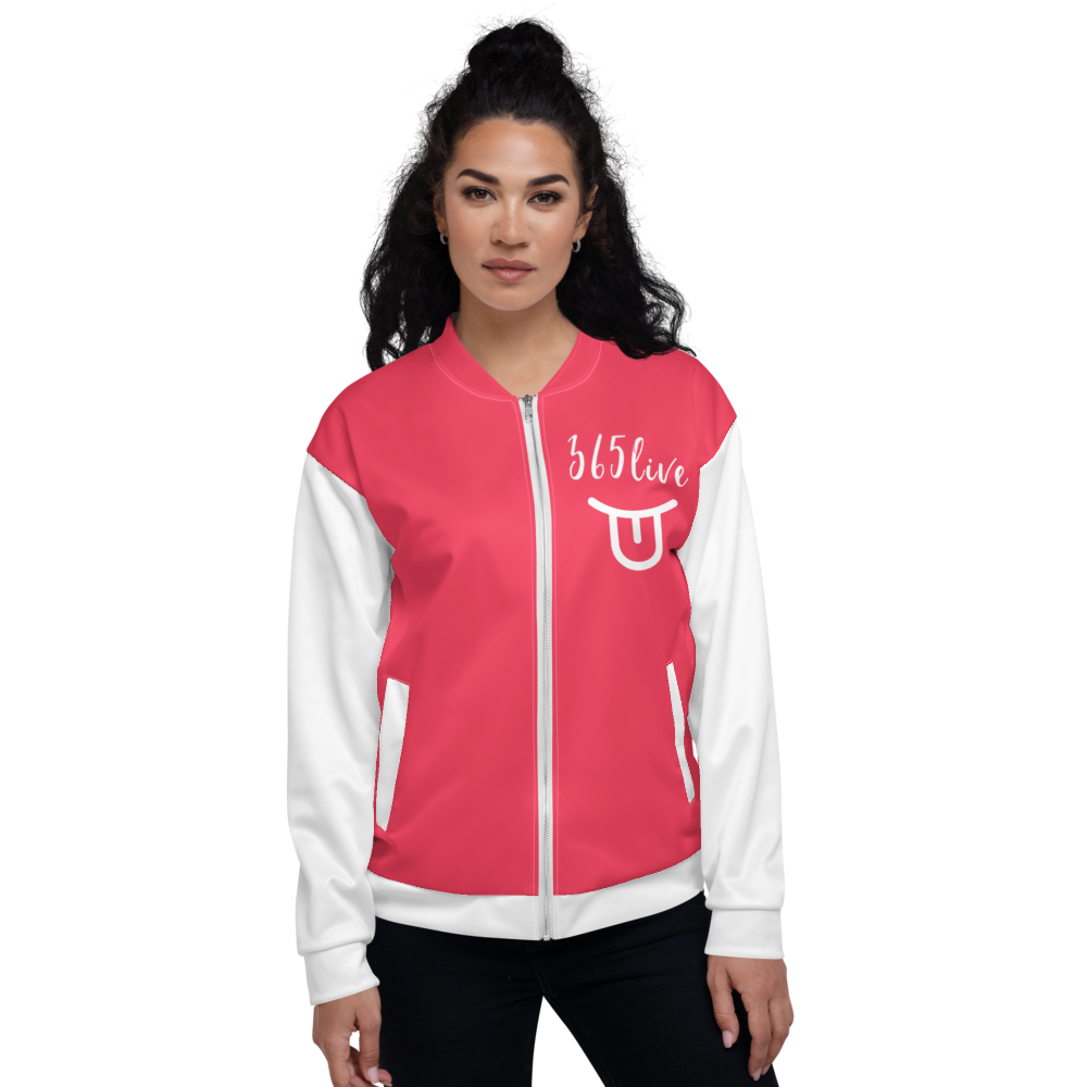 Chaqueta  Unisex Roja y Blanca