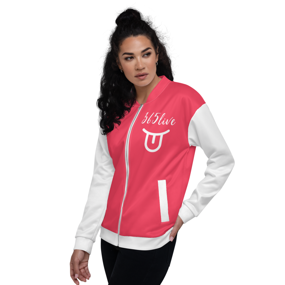 Chaqueta  Unisex Roja y Blanca