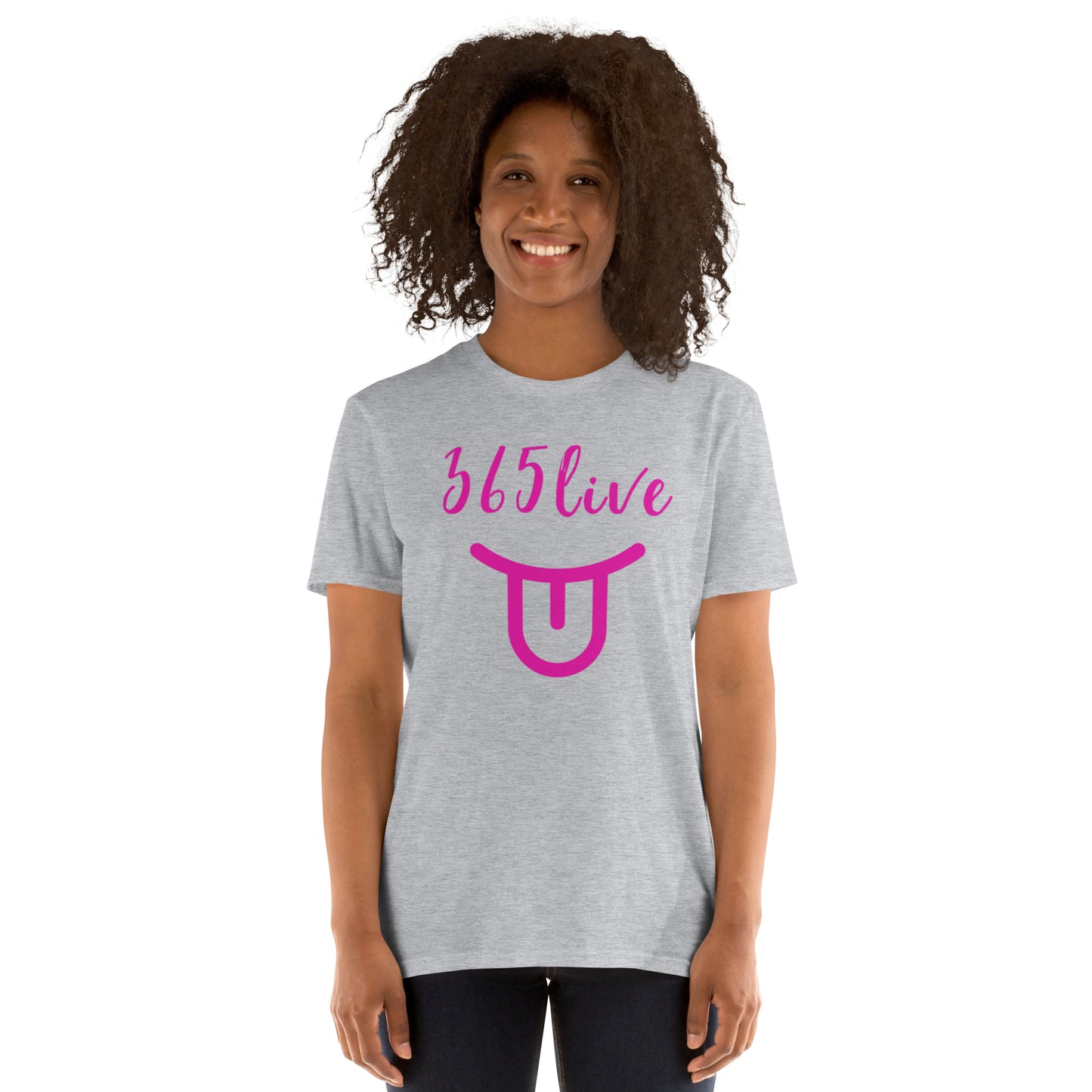 Camiseta 365 live unisex Logo grande