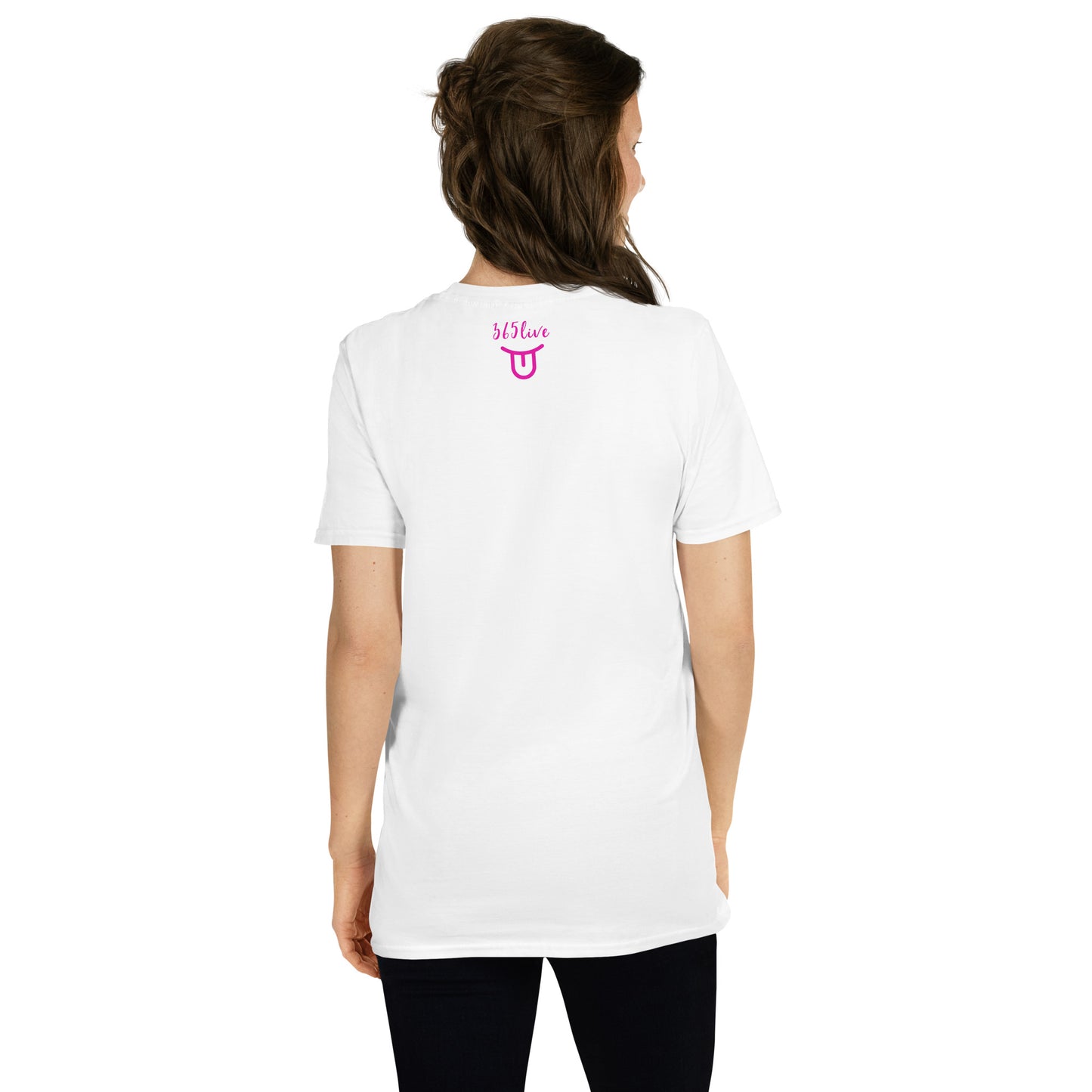 Camiseta 365 live unisex Logo grande