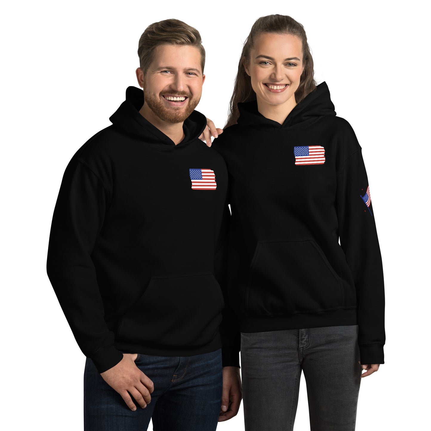 Sudadera Usa Team con capucha unisex