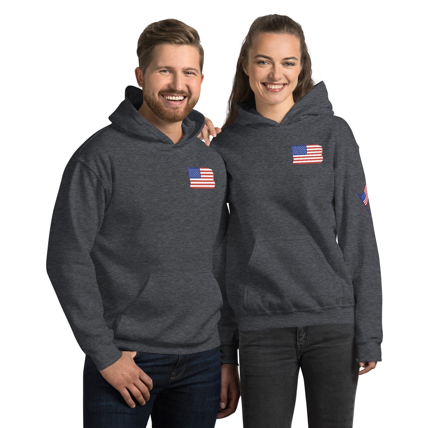 Sudadera Usa Team con capucha unisex