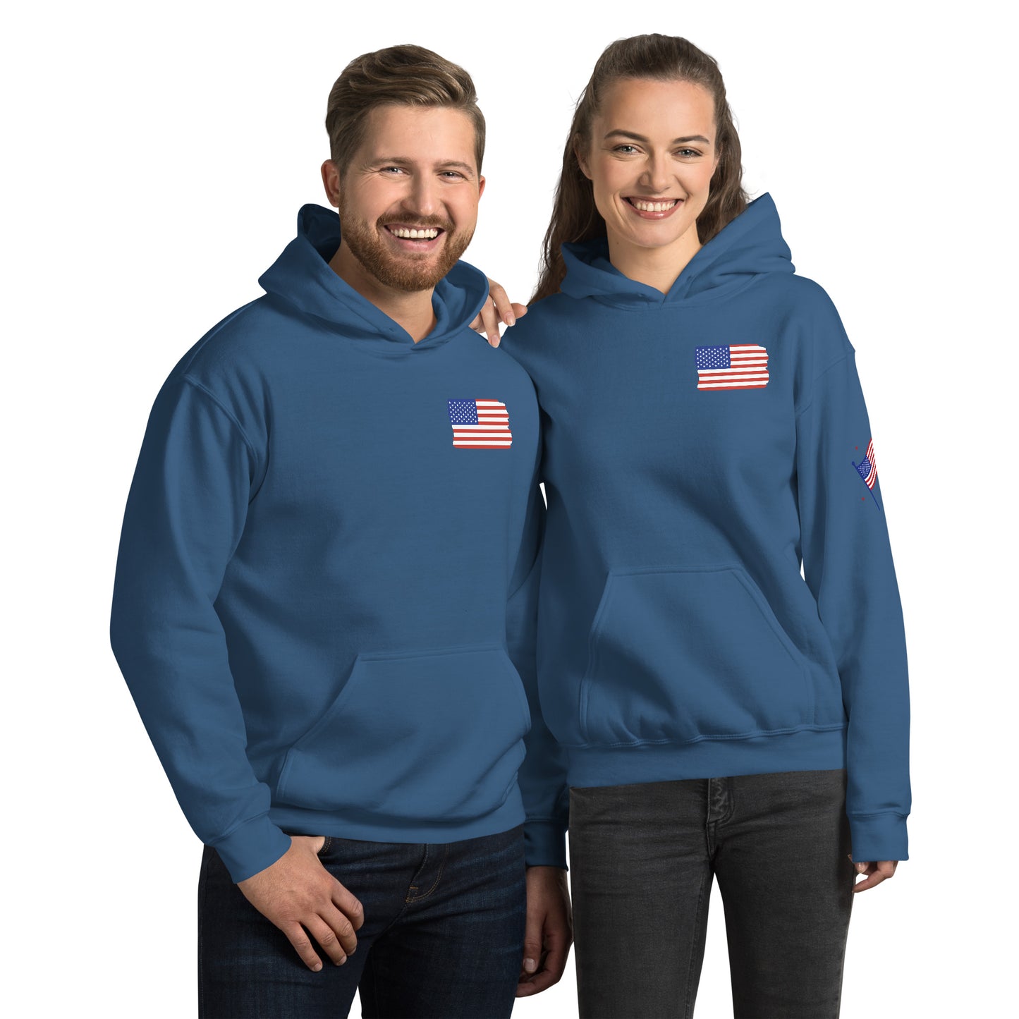 Sudadera Usa Team con capucha unisex