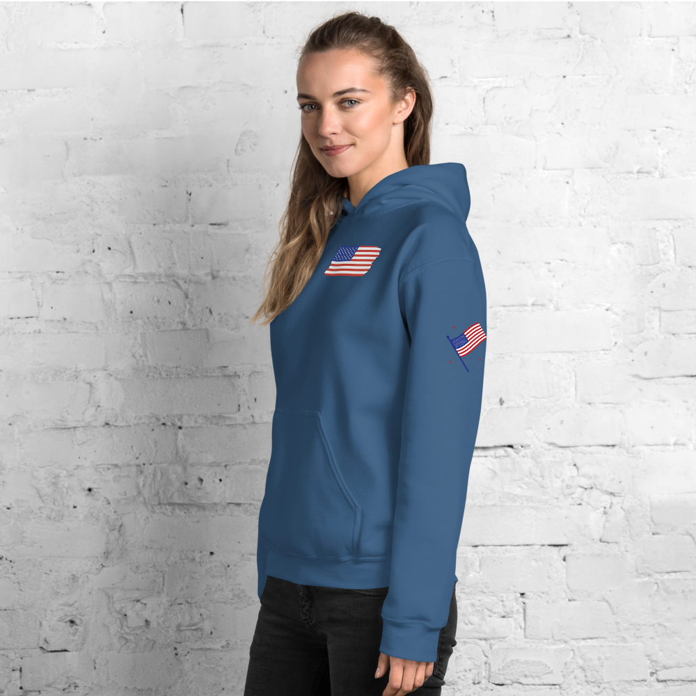 Sudadera Usa Team con capucha unisex