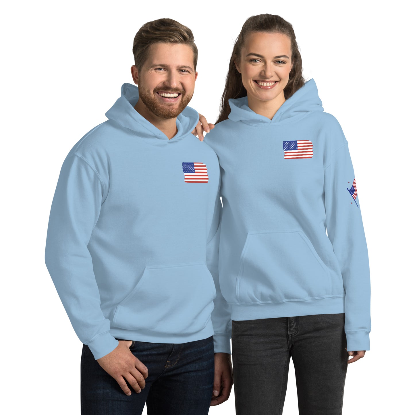 Sudadera Usa Team con capucha unisex