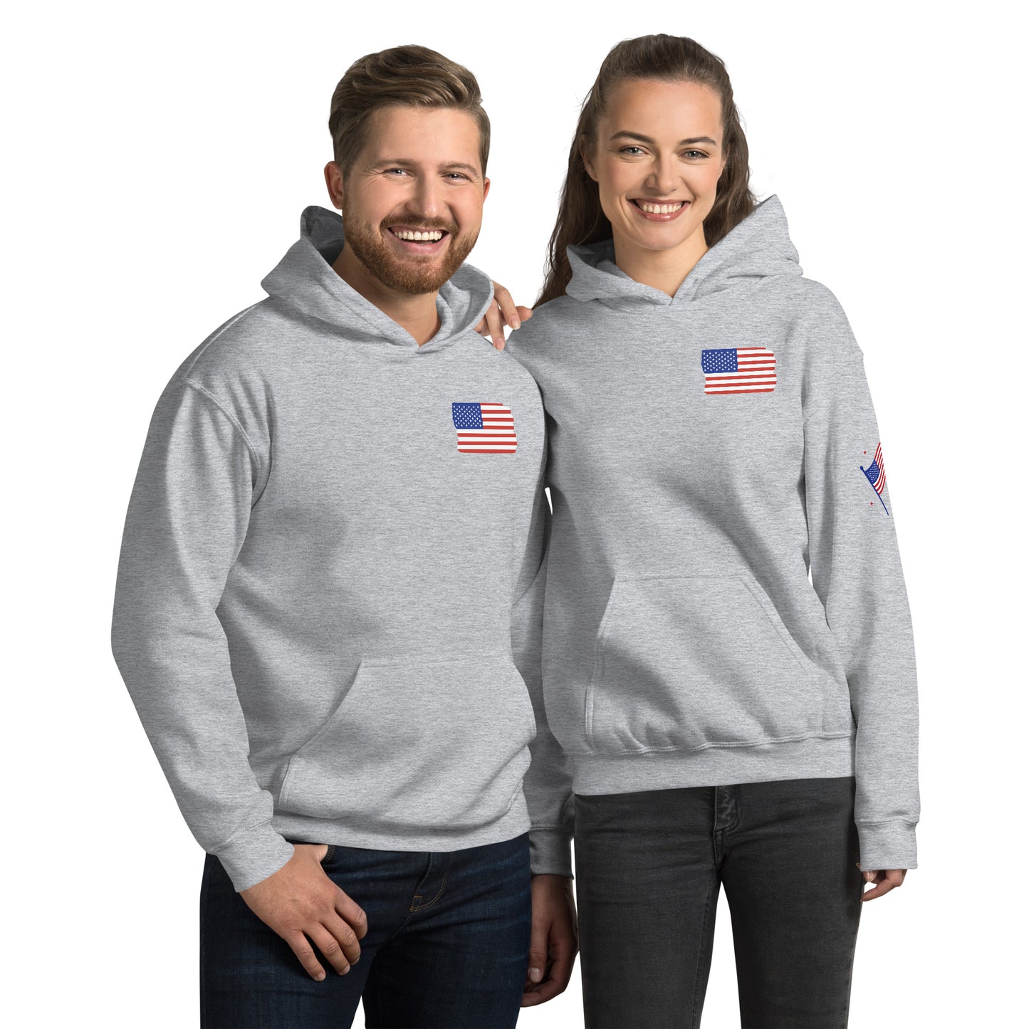 Sudadera Usa Team con capucha unisex