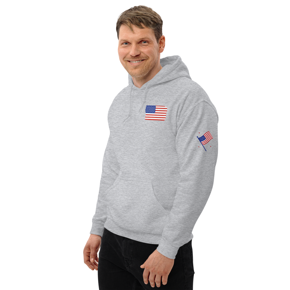 Sudadera Usa Team con capucha unisex