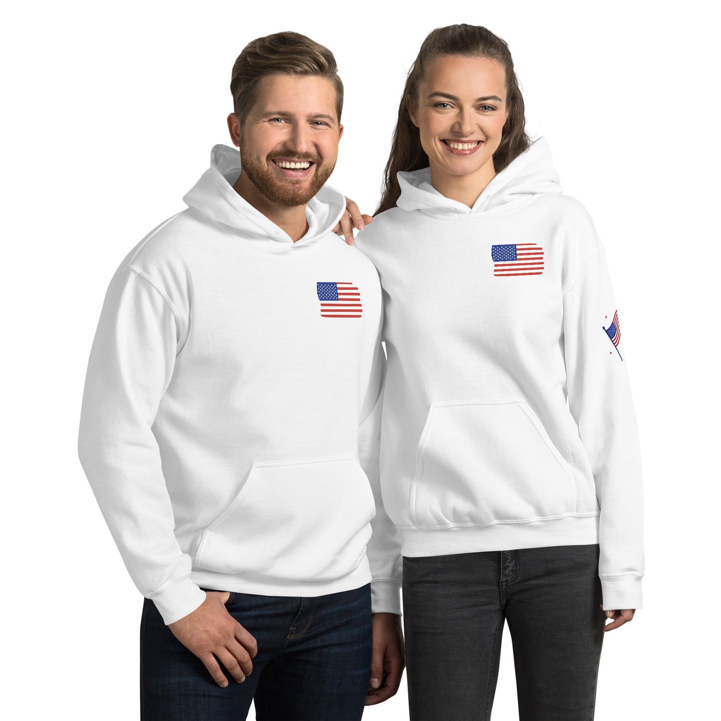 Sudadera Usa Team con capucha unisex