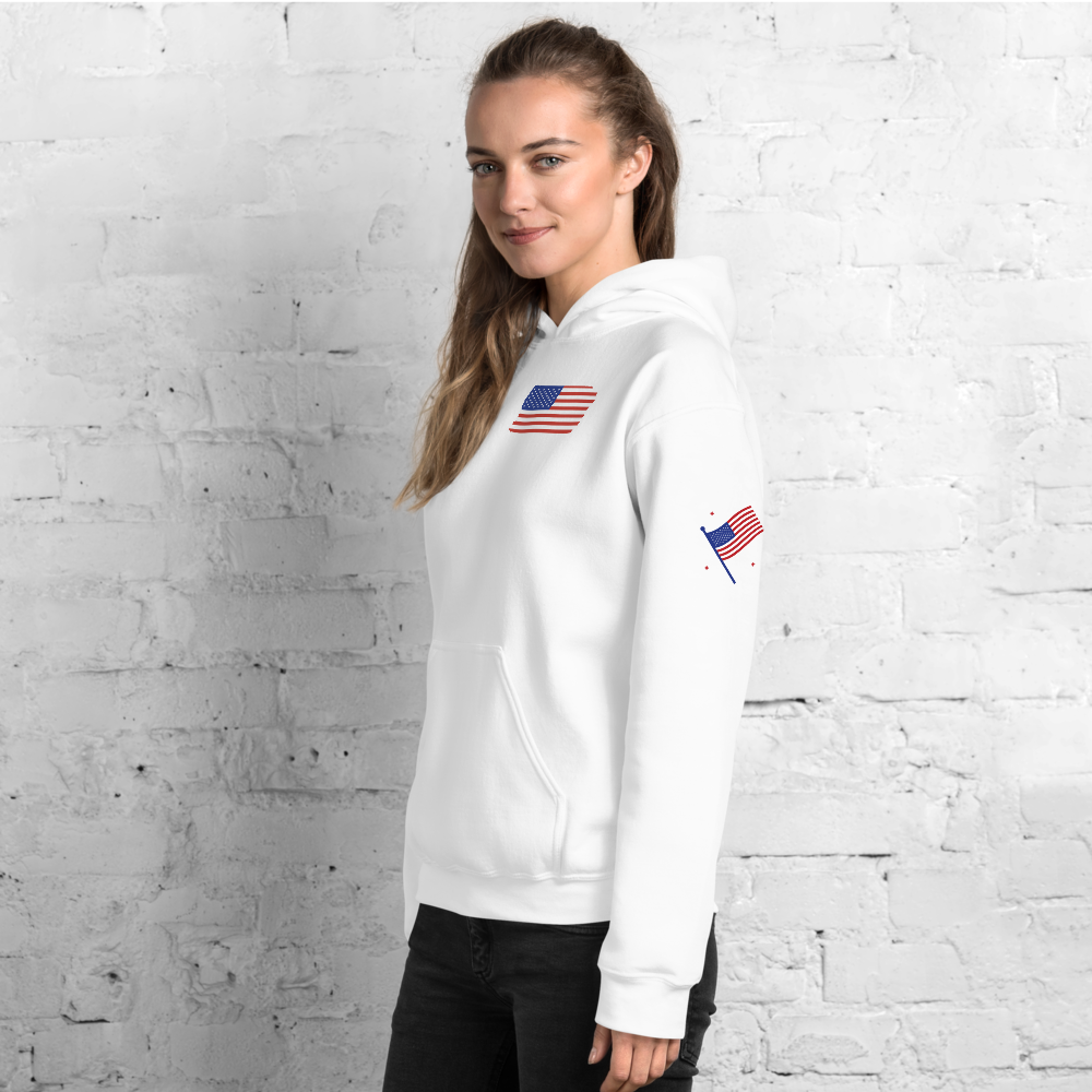 Sudadera Usa Team con capucha unisex