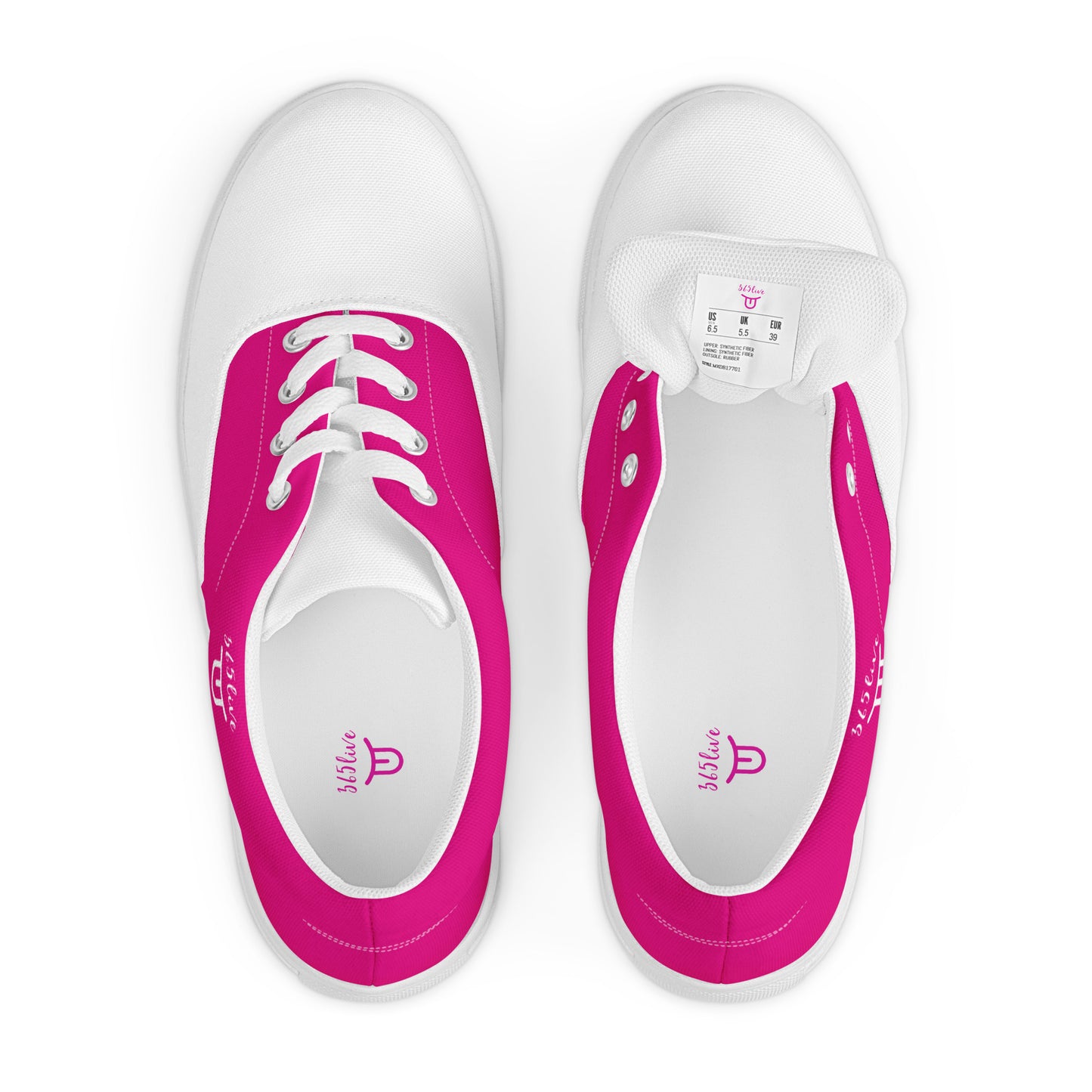 Zapatillas Casual Rosa Blanco Ella