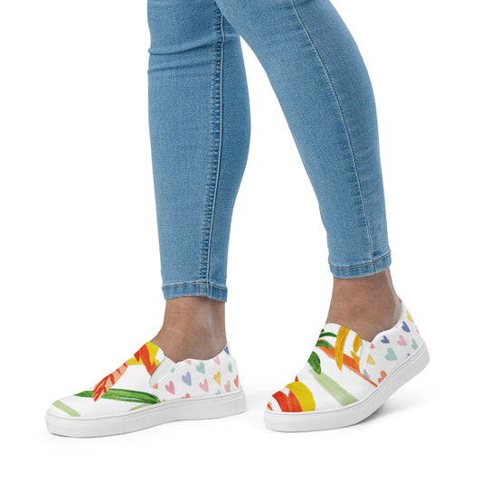 Zapatillas ART LIVE Corazones Primavera